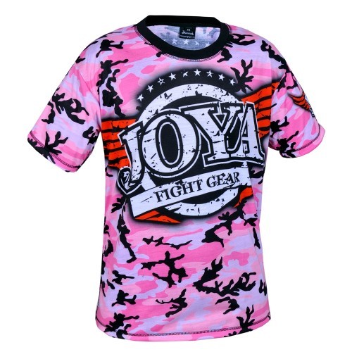 Joya Shirt Camo Roze, 128
